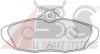 A.B.S. 38599 Brake Pad Set, disc brake